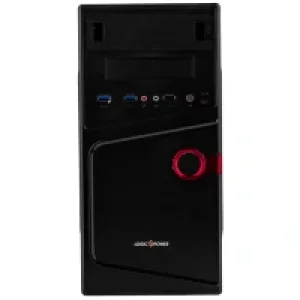 Комп'ютерний корпус LOGICPOWER 6104 400W 2xUSB3.0 MATX Black UA