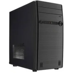 Комп'ютерний корпус DELUX MK280 400W 80mm MATX Чорний UA
