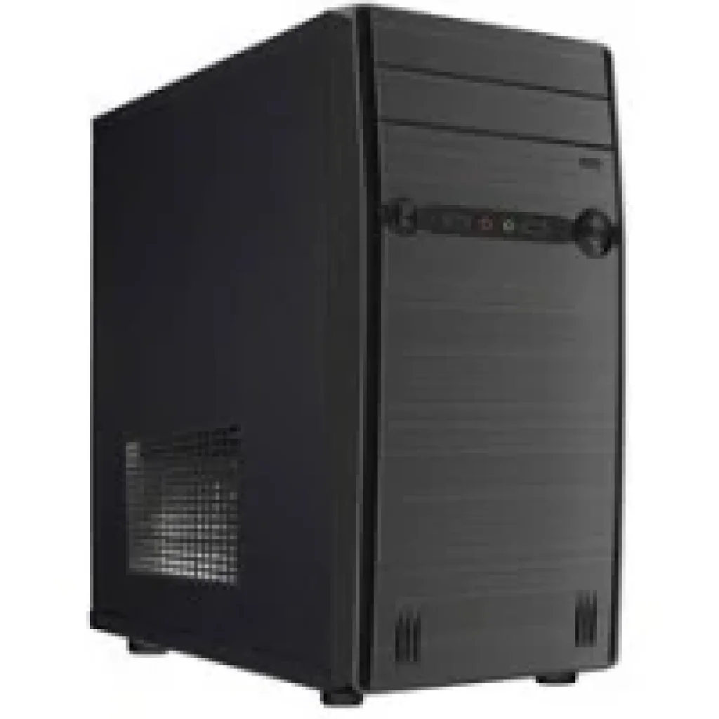 Компьютерний корпус DELUX MK280 450W 120mm MATX Black UA