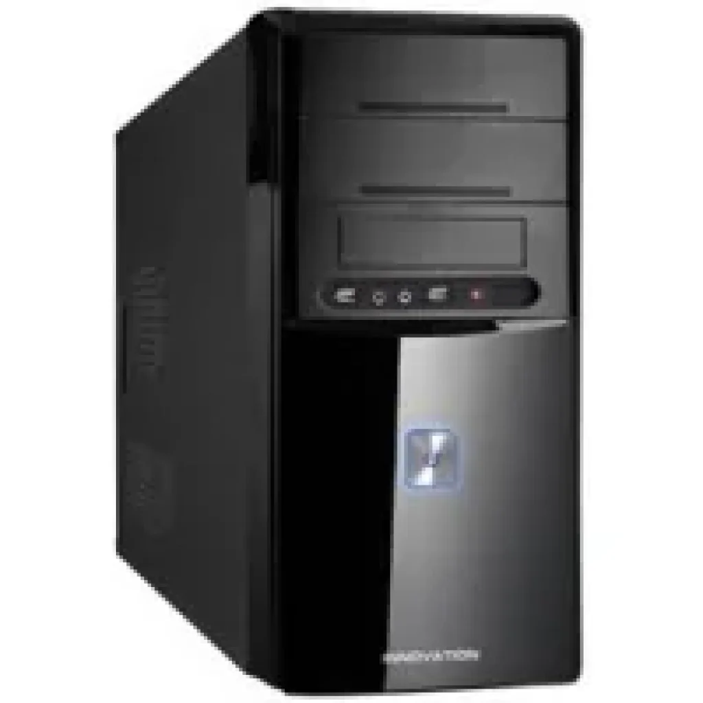Компьютерний корпус DELUX MK290 400W 80mm MATX Black UA