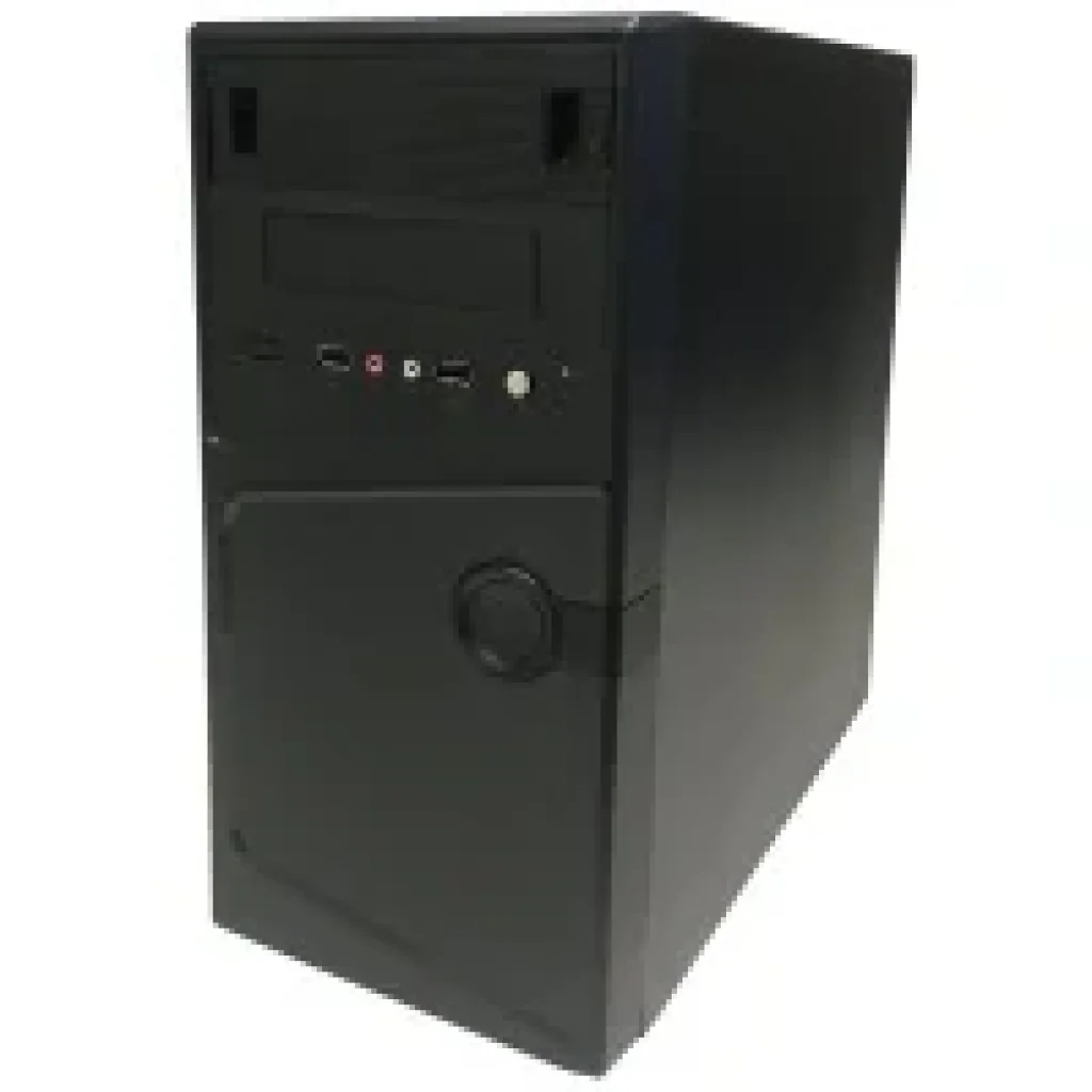 Компьютерний корпус DELUX MK231 400W 80mm MATX Black UA