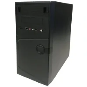 Компьютерний корпус DELUX MK231 400W 80mm MATX Black UA