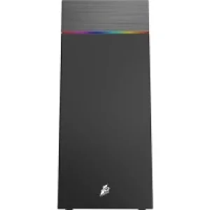 Комп'ютерний корпус 1STPLAYER P7-G1 RGB LED Black без БЖ UA