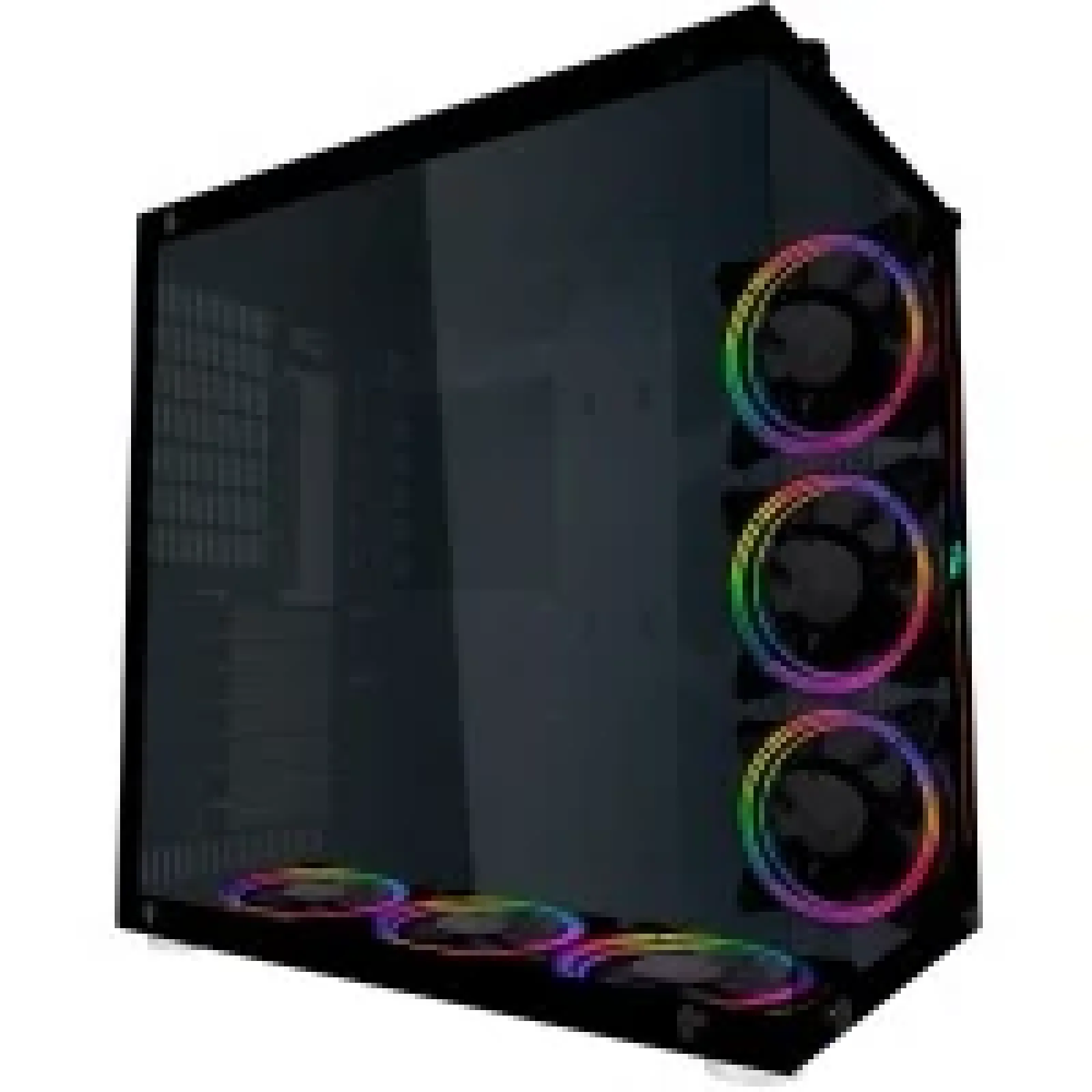 Комп'ютерний корпус 1STPLAYER SP8-G3 RGB LED Black без БЖ UA