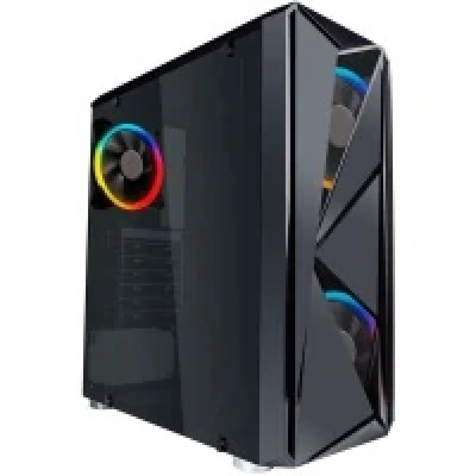 Компьютерний корпус 1STPLAYER F4-R2 RGB Black без БП UA