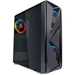 Компьютерний корпус 1STPLAYER F4-R2 RGB Black без БП UA