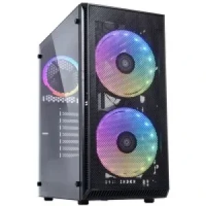 Комп'ютерний корпус QUBE Neptune без БЖ Чорний UA
