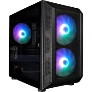 Компьютерний корпус 1STPLAYER D3-G7-PLUS RGB Black без БП UA