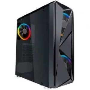 Компьютерний корпус 1STPLAYER F4-3R2 RGB Black без БП UA