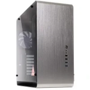 Комп'ютерний корпус QUBE HAWK Сріблястий (QBX4A_WSNU3) UA