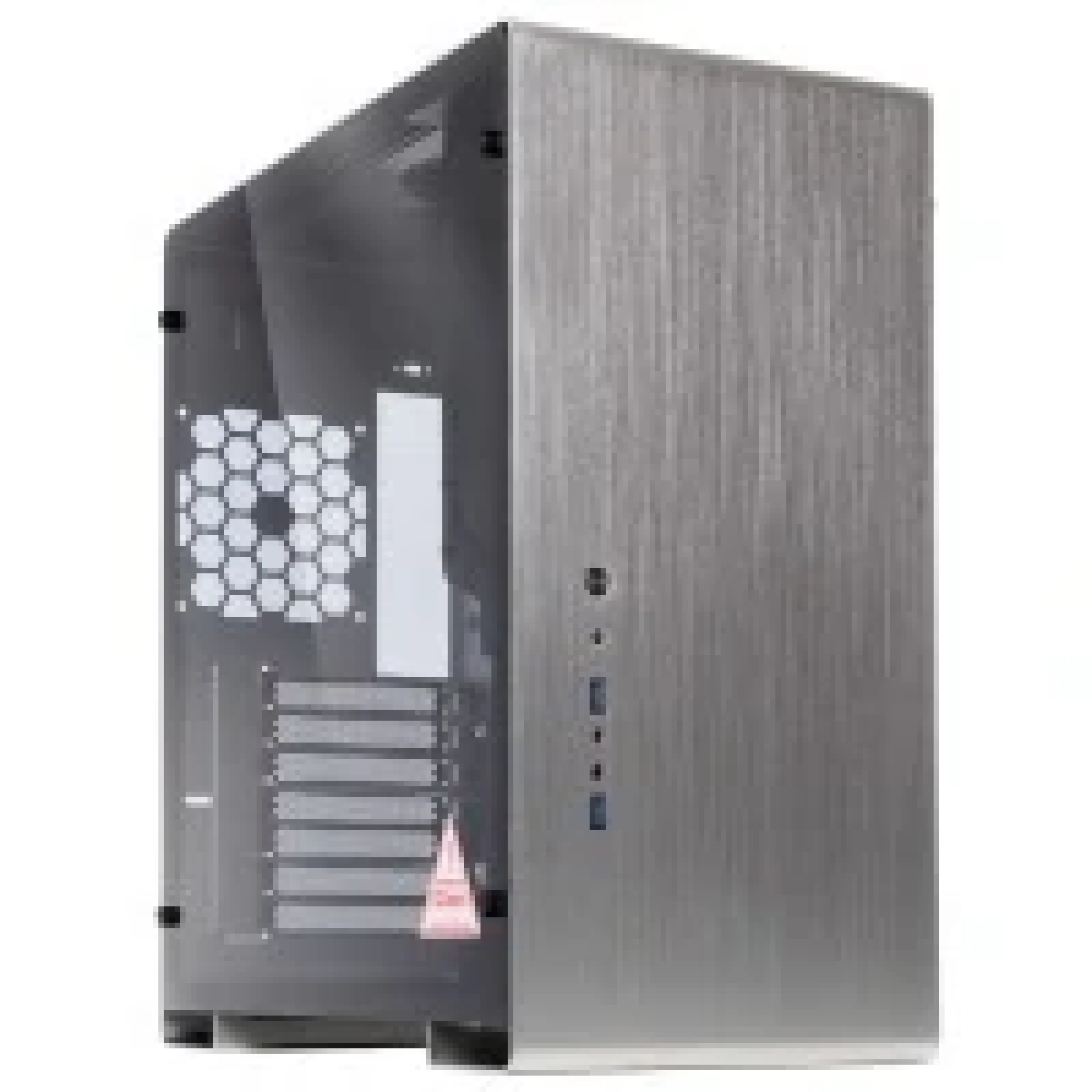 Компьютерний корпус QUBE GRIFFIN Серебристый (QBU5A_WSNU3) UA