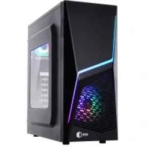 Комп'ютерний корпус QUBE QUBE FLASH Чорний (FLASH_W3NU3) UA