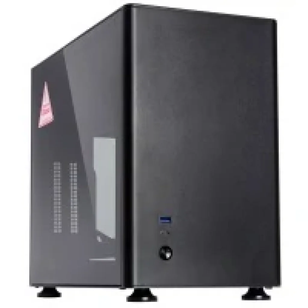 Комп'ютерний корпус QUBE A4 Чорний (QBA4I_WBNU3) UA