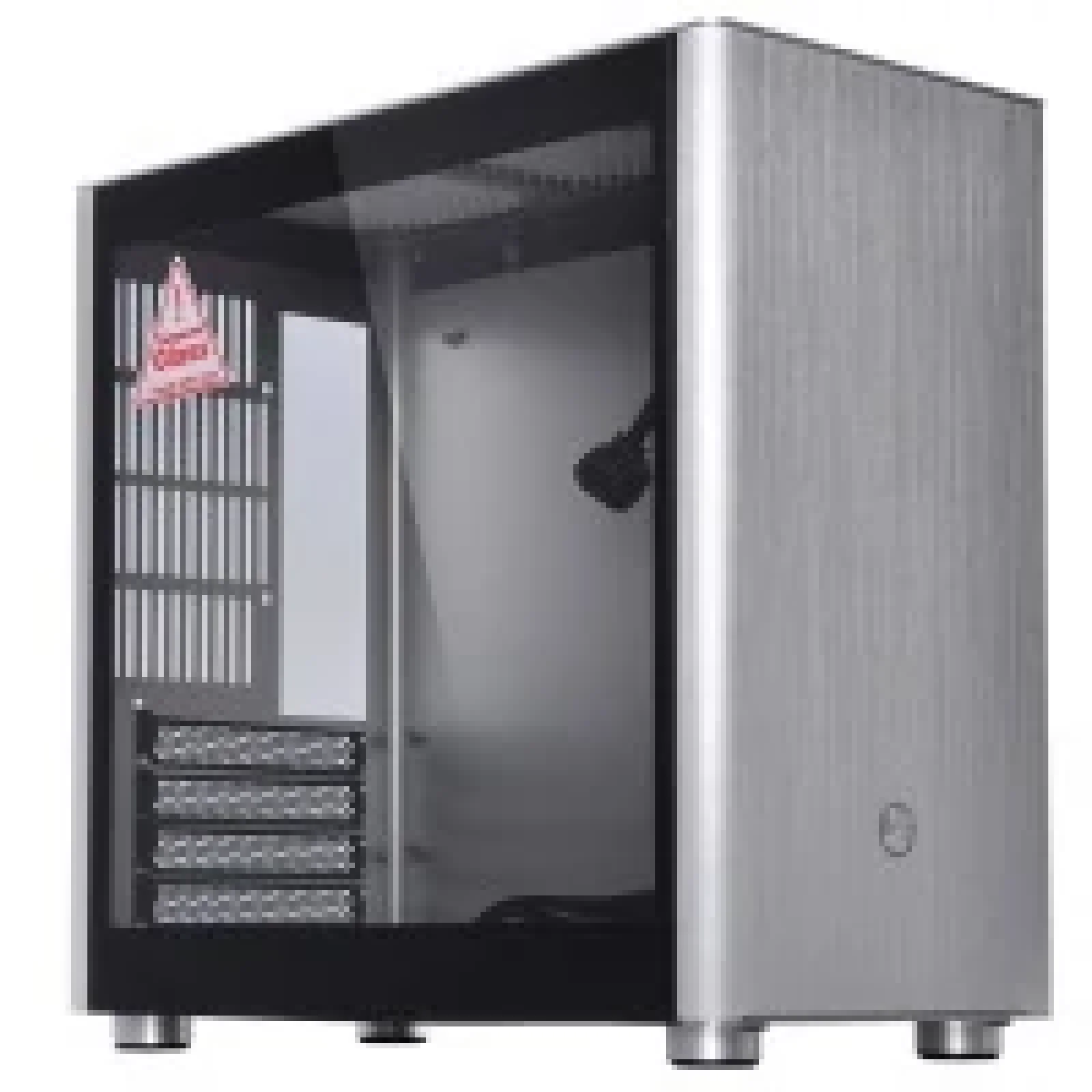Комп'ютерний корпус QUBE V9 Сріблястий (QBV9M_WSNU3) UA