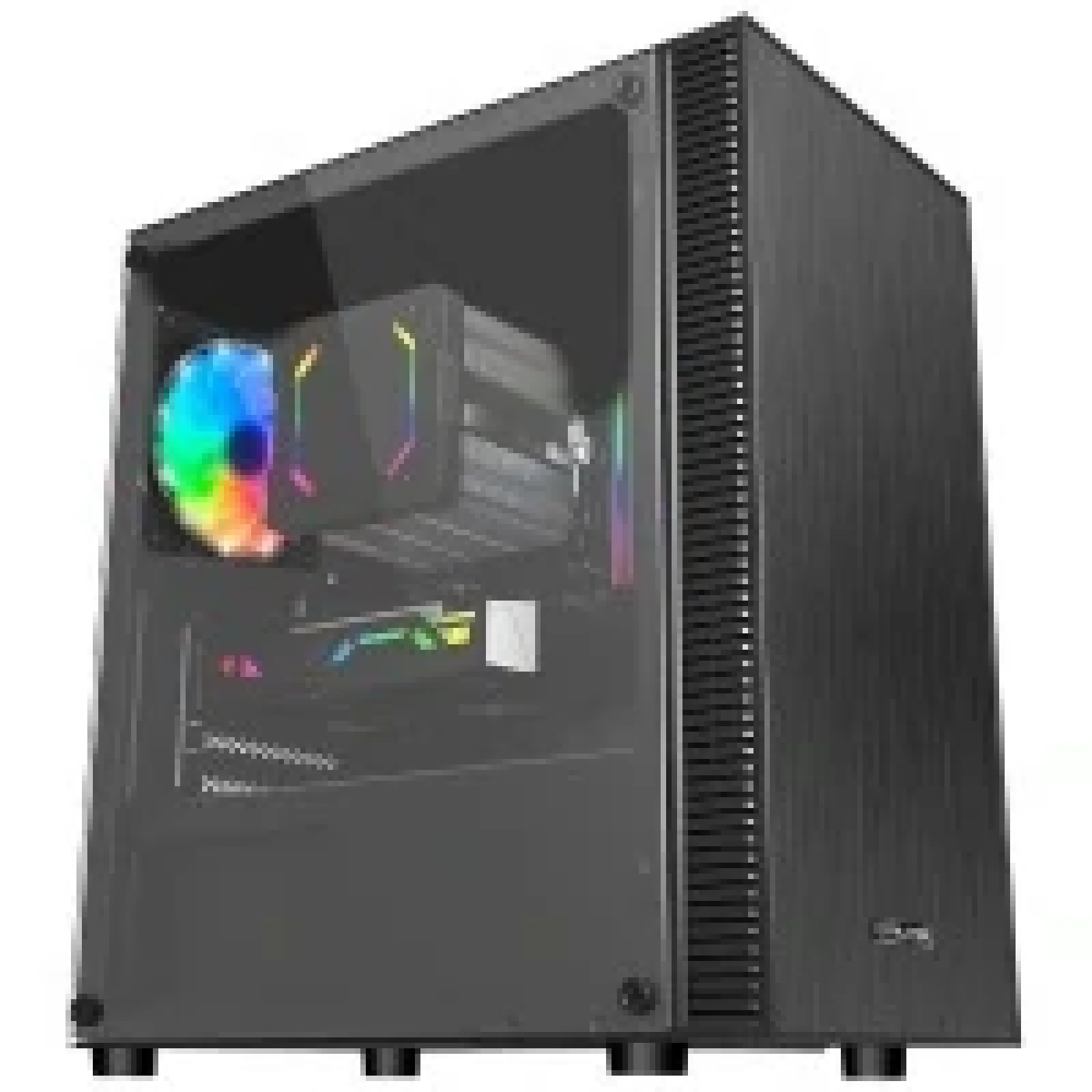 Комп'ютерний корпус 1STPLAYER B4-M-1A2 Black без БЖ UA