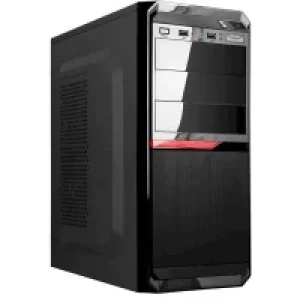 Комп'ютерний корпус LOGICPOWER 2111 400W 1xUSB3.0 ATX Чорний UA