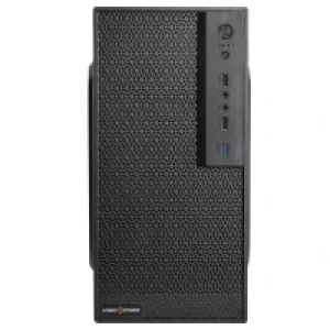 Комп'ютерний корпус LOGICPOWER 6109 400W 12cm 1xUSB3.0 MATX Чорний UA