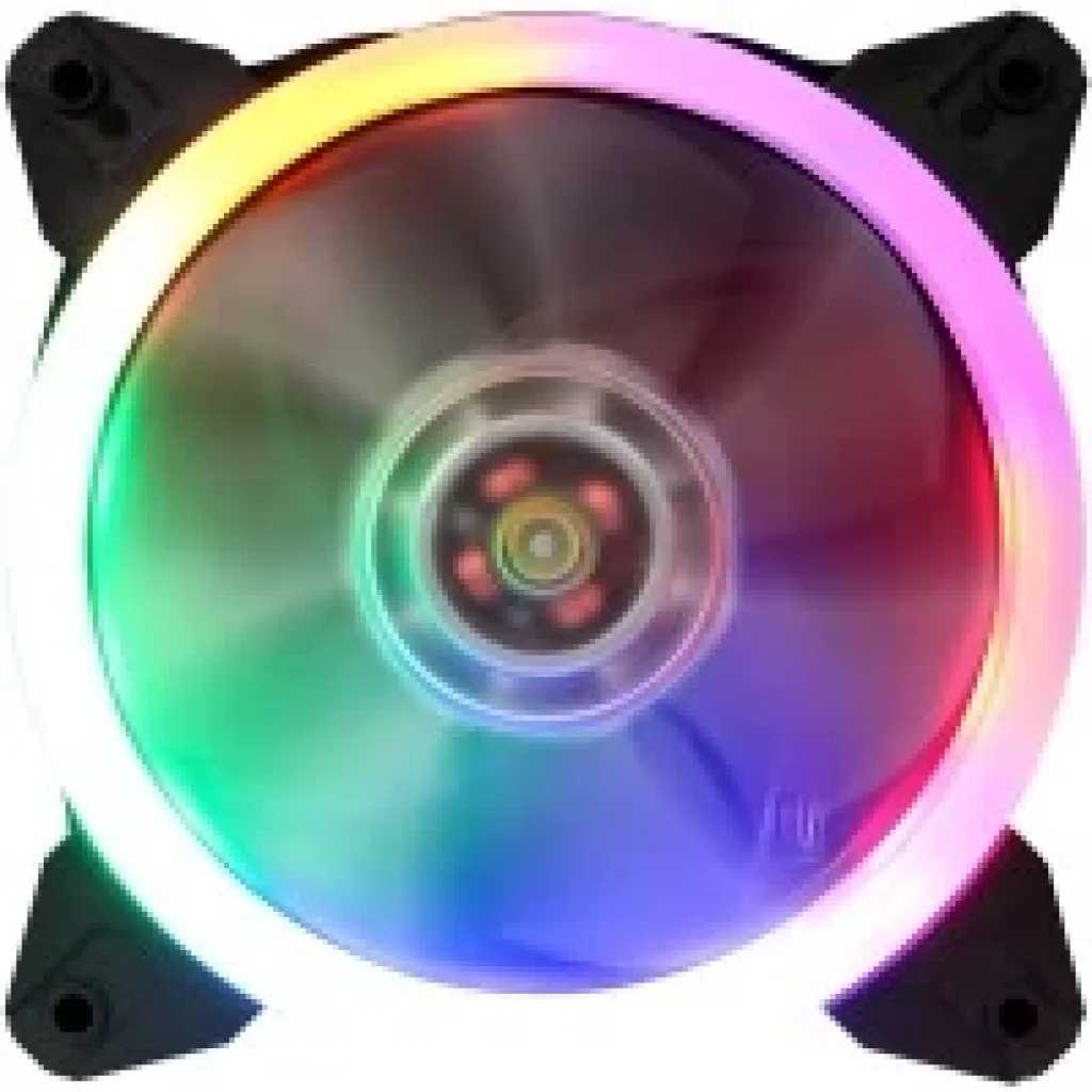 Вентилятор 1STPLAYER R1 Color LED bulk; 120х120х25мм, 4-pin UA