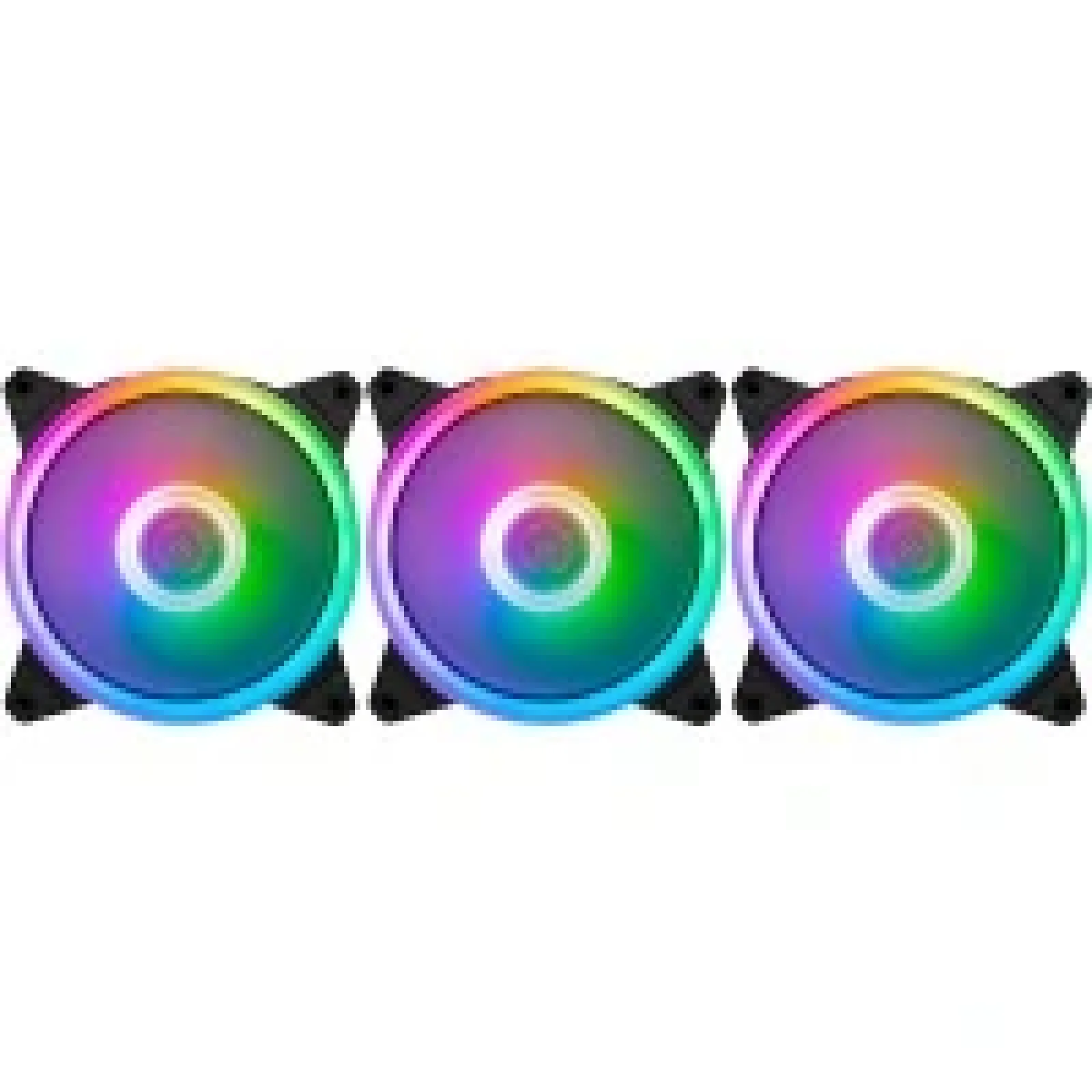 Вентилятор 1STPLAYER Firemoon M1 RGB Combo 3; 120х120х25мм, 5-pin UA