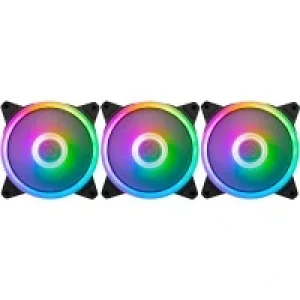 Вентилятор 1STPLAYER Firemoon M1 RGB Combo 3; 120х120х25мм, 5-pin UA