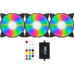 Вентилятор 1STPLAYER Firebase G1 RGB Combo; 120х120х25мм, 6-Pin UA