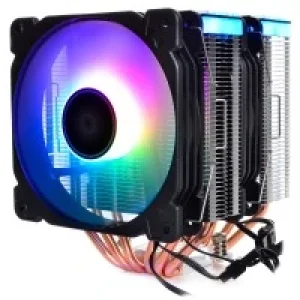 Вентилятор QUBE Кулер проц. QB-OL2000GT (120mm/4pin/3pin 5V ARGB) UA