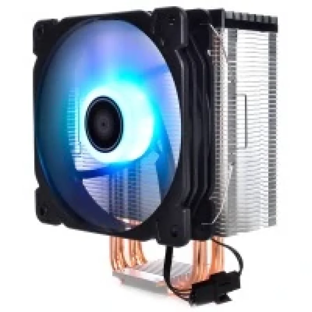 Вентилятор QUBE Кулер проц. QB-OL1200 (92mm/3pin/2 тепл. трубки) UA