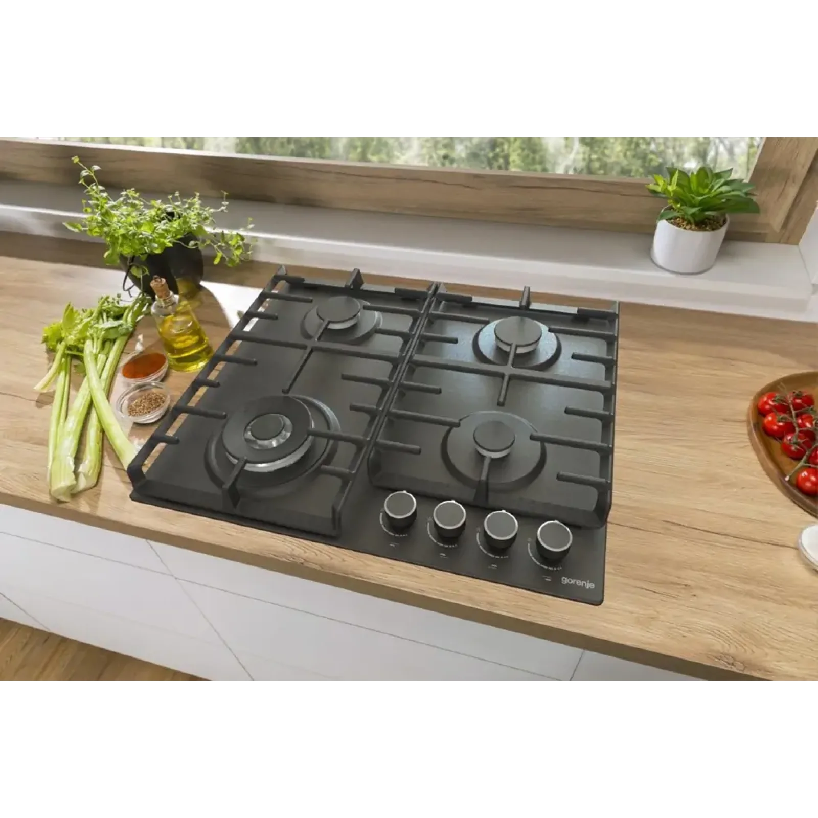 Газова варильна поверхня Gorenje GW642AB (BG6AB-G0B) UA