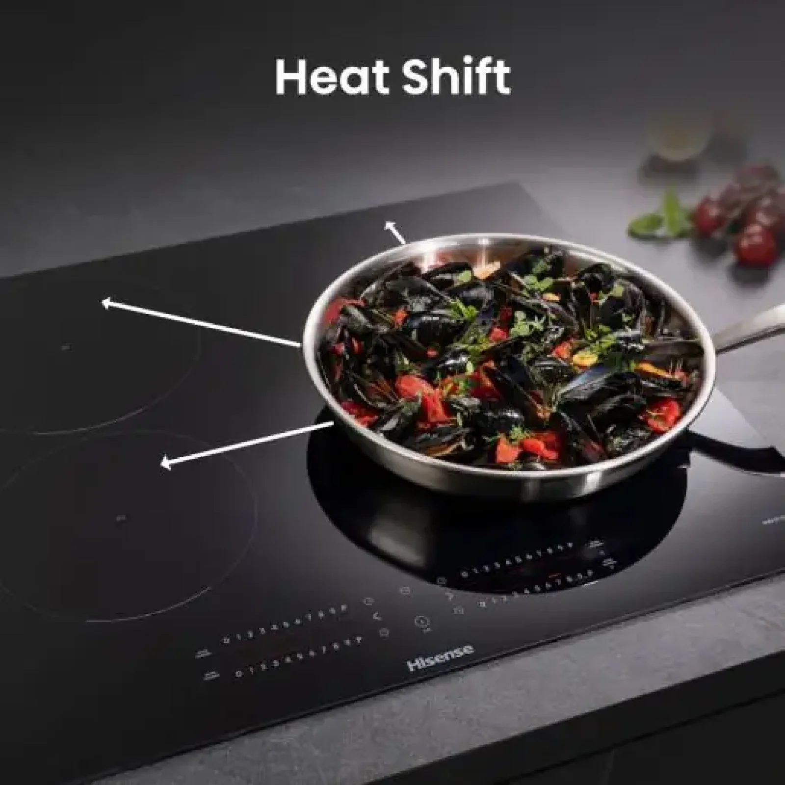 Электрическая варочная поверхность Hisense HI6432BSCWF UA