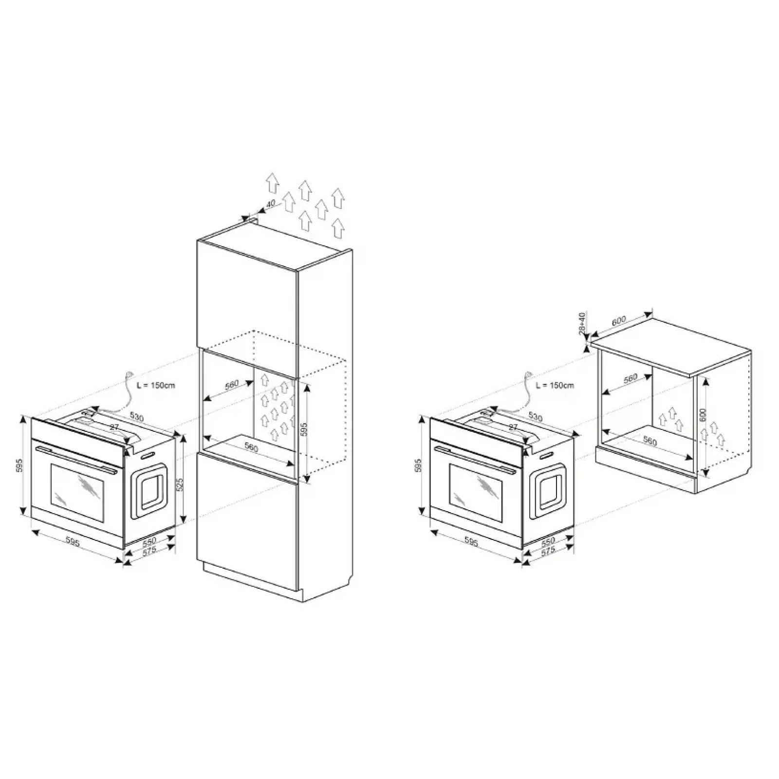 Электрический духовой шкаф Hansa BOES69871 UA
