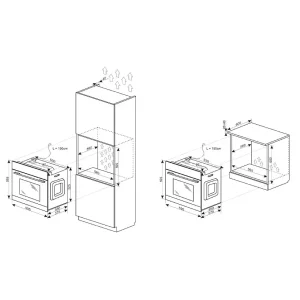 Электрический духовой шкаф Hansa BOES69871 UA
