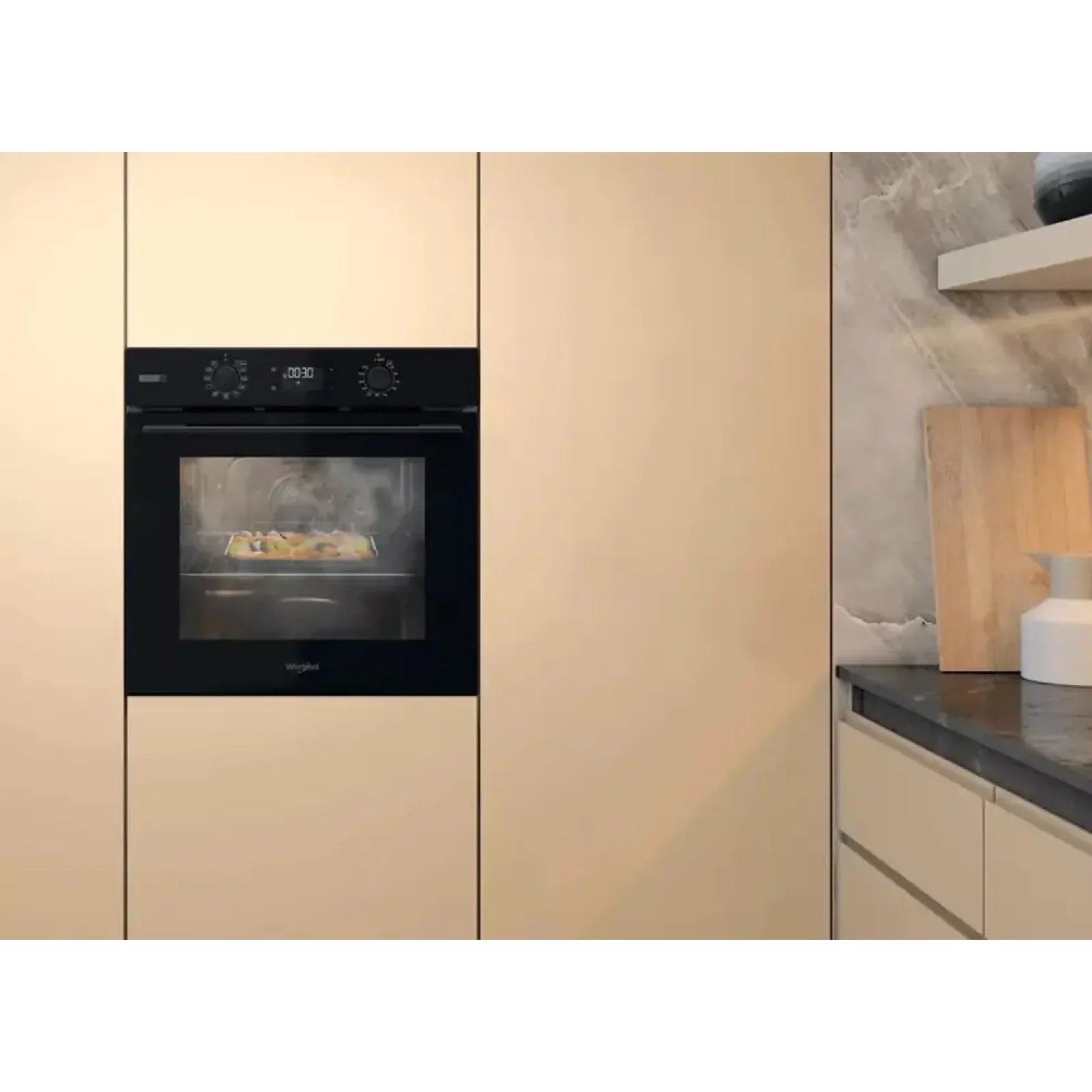 Электрический духовой шкаф Whirlpool OMSK58CU1SB UA