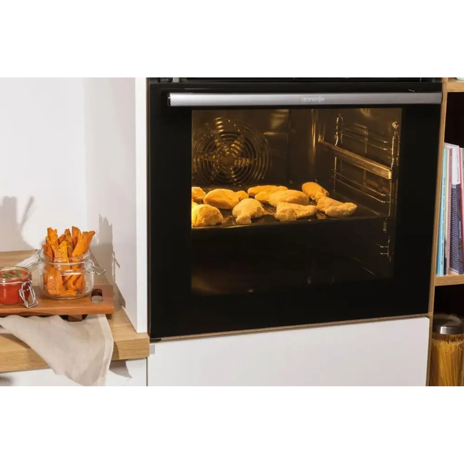 Электрический духовой шкаф Gorenje BSA6747A04BG (BO3SA5I01-2) UA