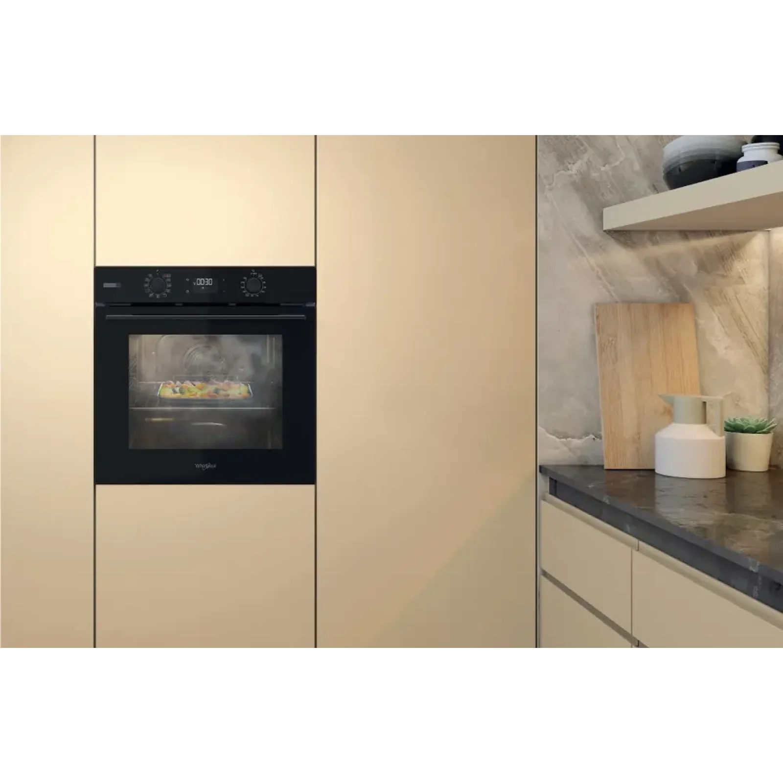 Електрична духова шафа Whirlpool OMSK58CU1B UA