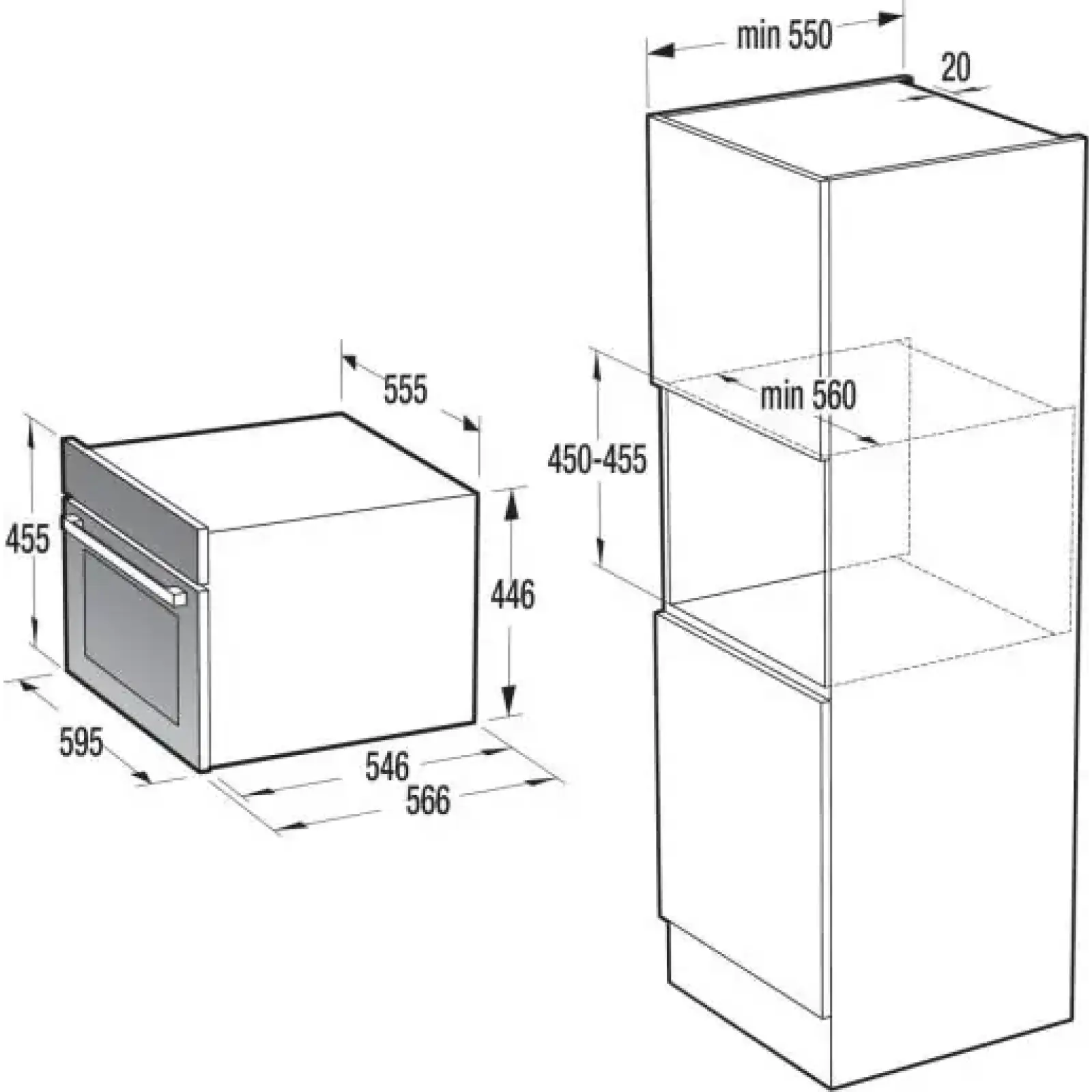 Электрическая духовой шкаф Hisense BIM4434ABG8 (BO4CM4V1-72) UA