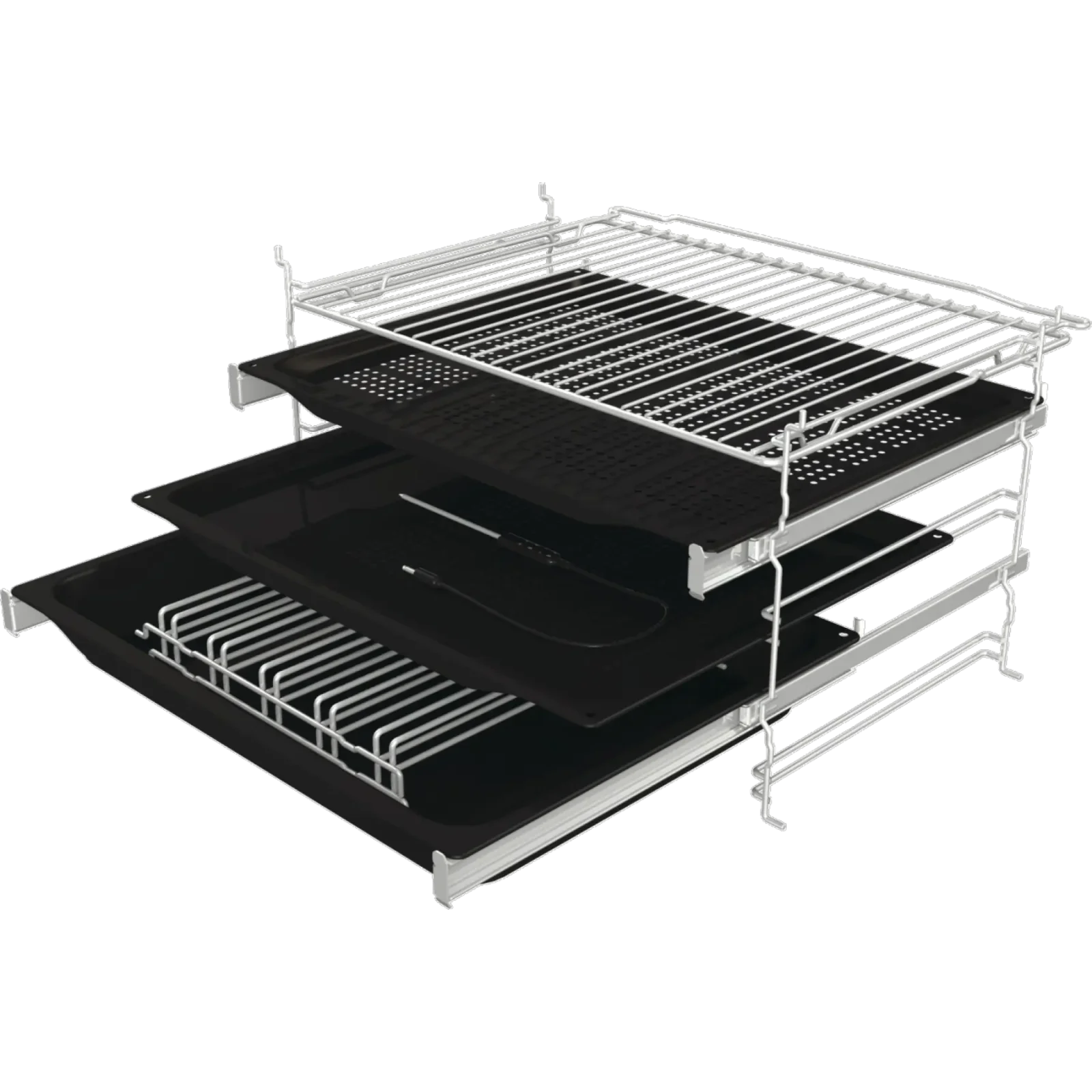 Электрический духовой шкаф Hisense BSA6633PBG8 UA