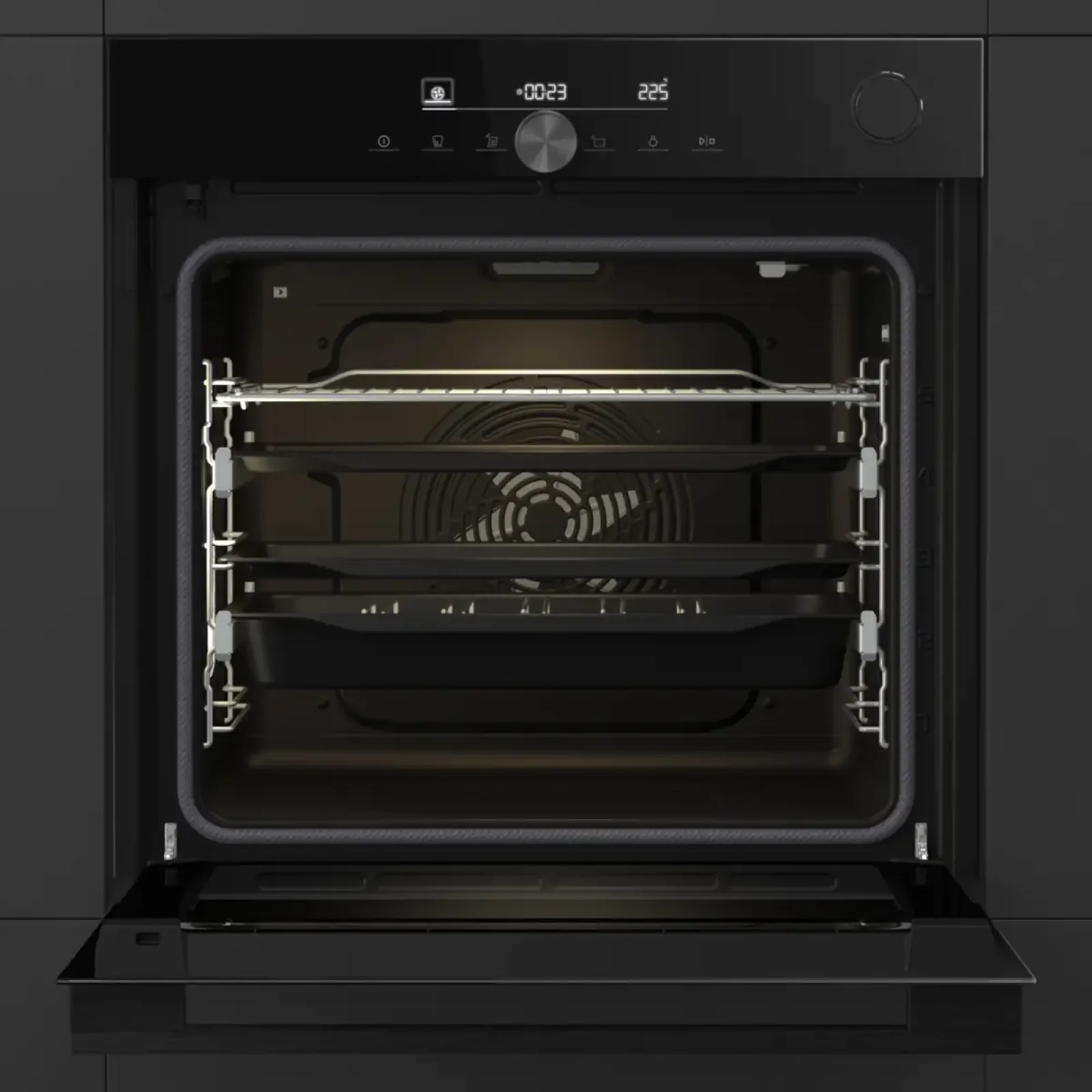 Электрический духовой шкаф Hisense BSA6633PBG8 UA