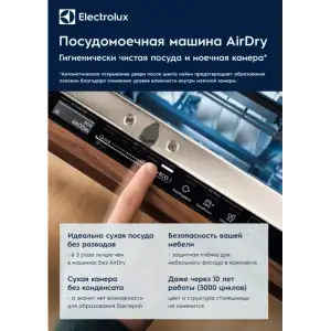Вбуд. посудомийка ELECTROLUX EEA917120L UA