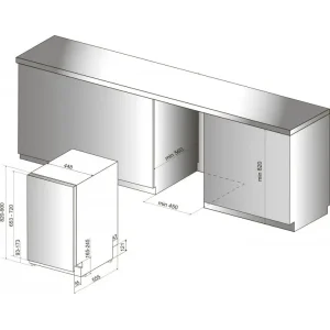 Посудомоечная машина Hotpoint Ariston HSIO 3O35 WFE UA