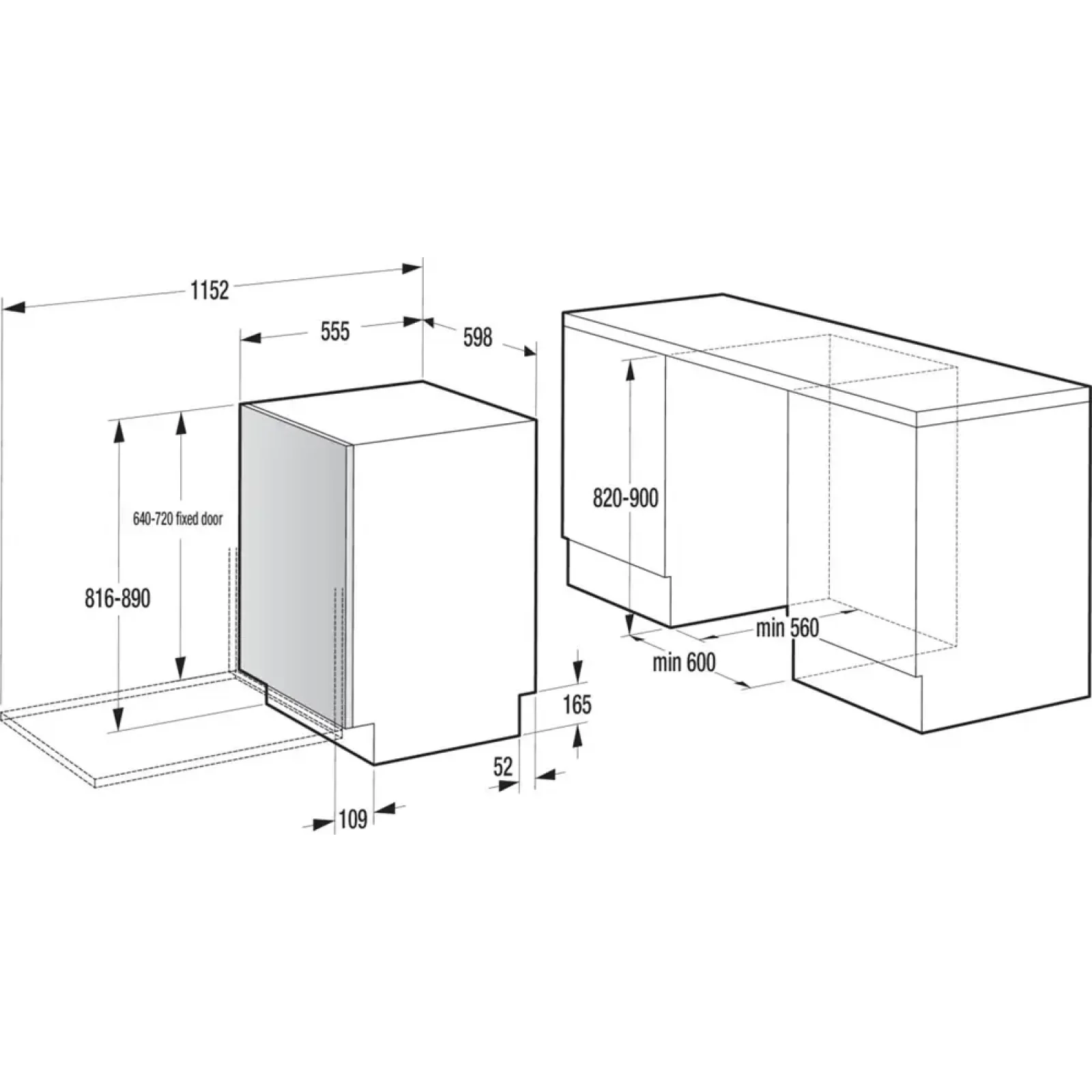 Посудомийна машина Gorenje GV 673 C65 UA