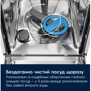 Вбуд. посудомийка ELECTROLUX EEC67310L UA