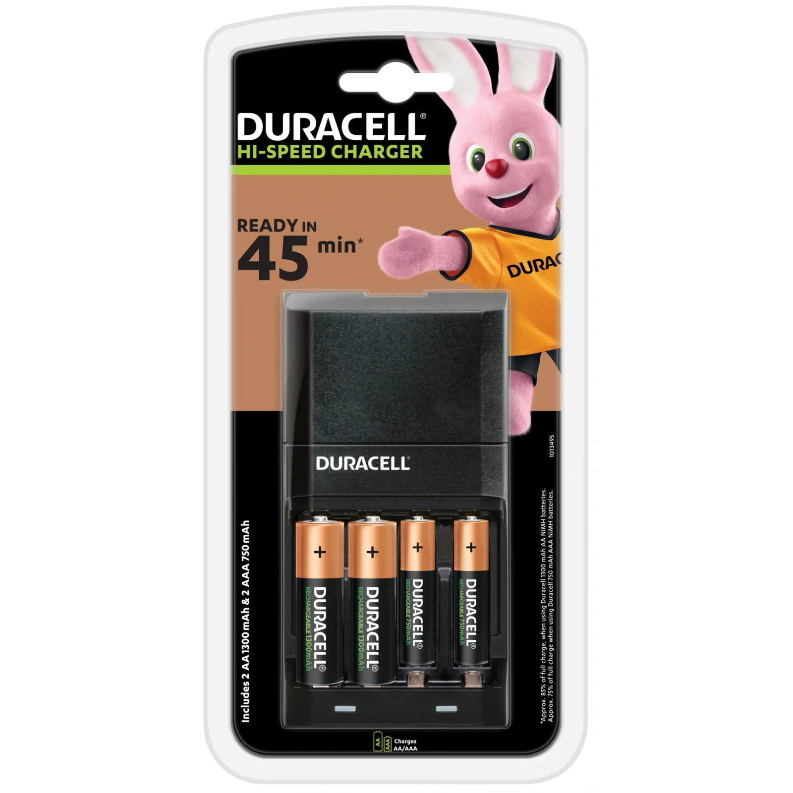 Зарядний пристрій Duracell CEF27+ 2AA1300 + 2AAА750 UA