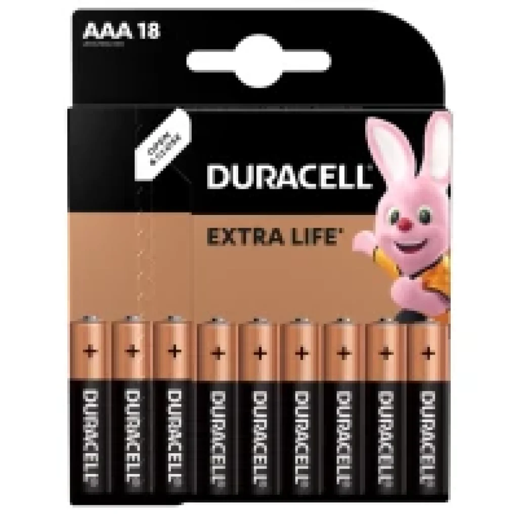Батарейка Duracell LR03 MN2400 1x18 шт. UA