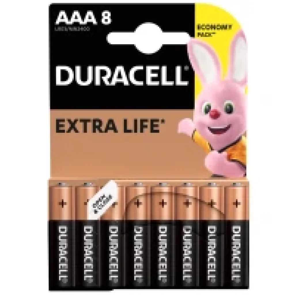 Батарейка Duracell LR03 MN2400 1x8 шт. UA