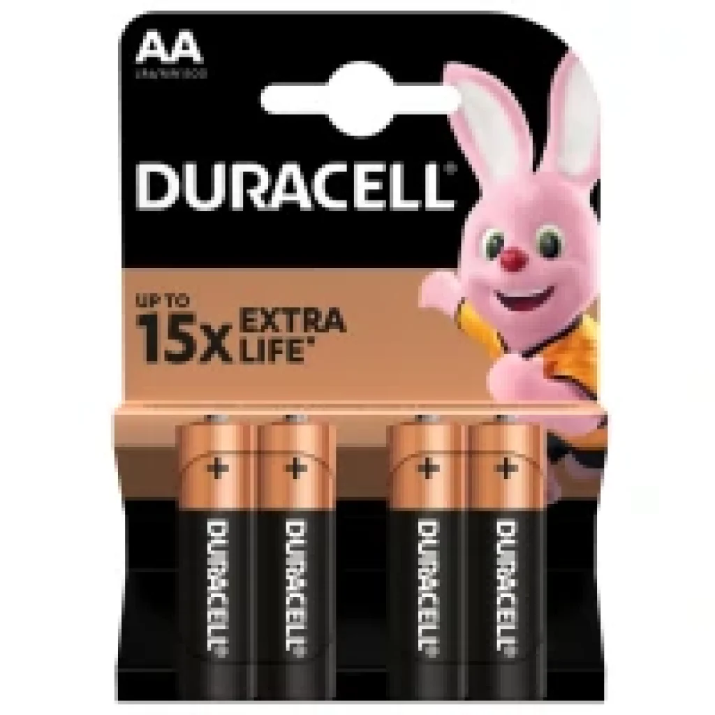 Батарейка Duracell LR06 MN1500 1x4 шт. UA