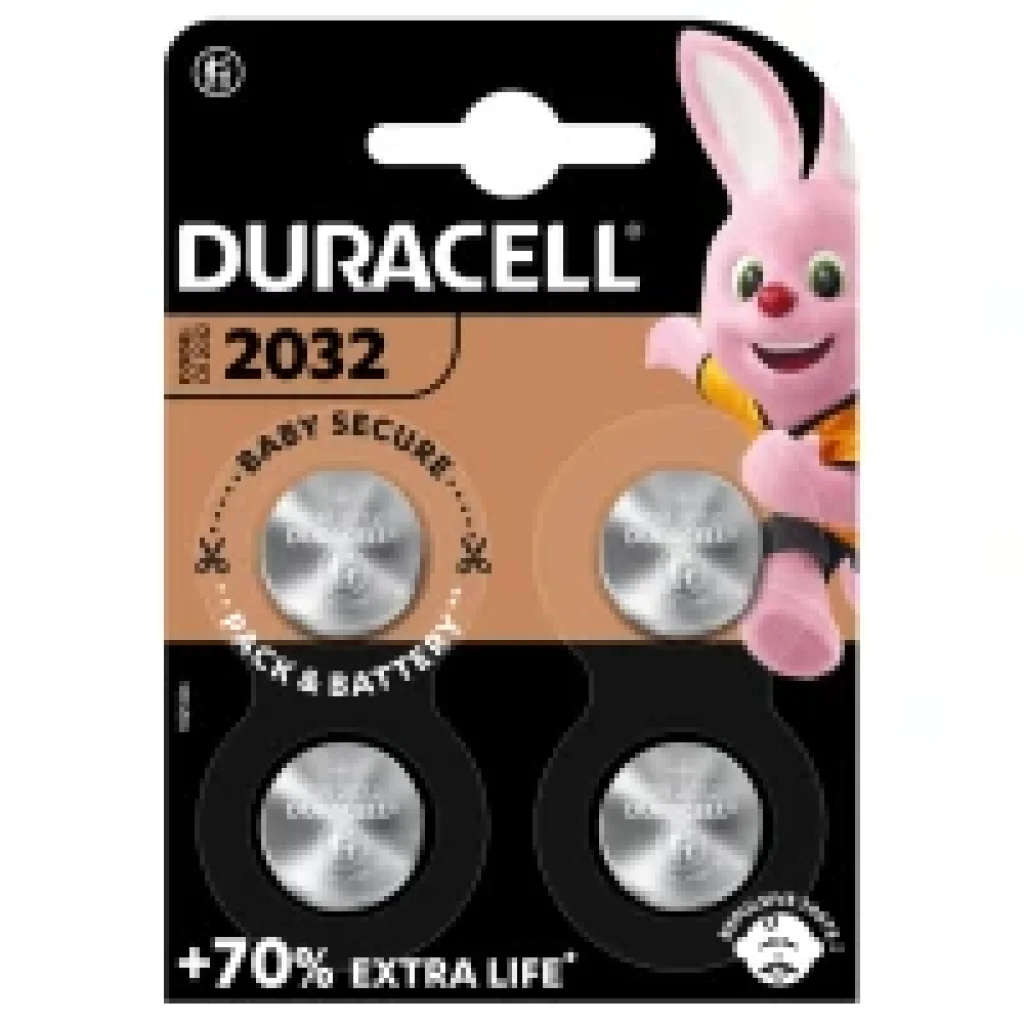 Батарейка Duracell DL2032 DSN уп. 4шт. UA