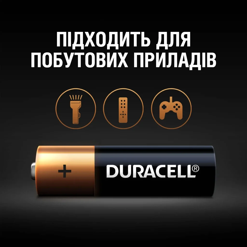 Батарейка Duracell LR06 MN1500 уп. 1x10 шт. UA