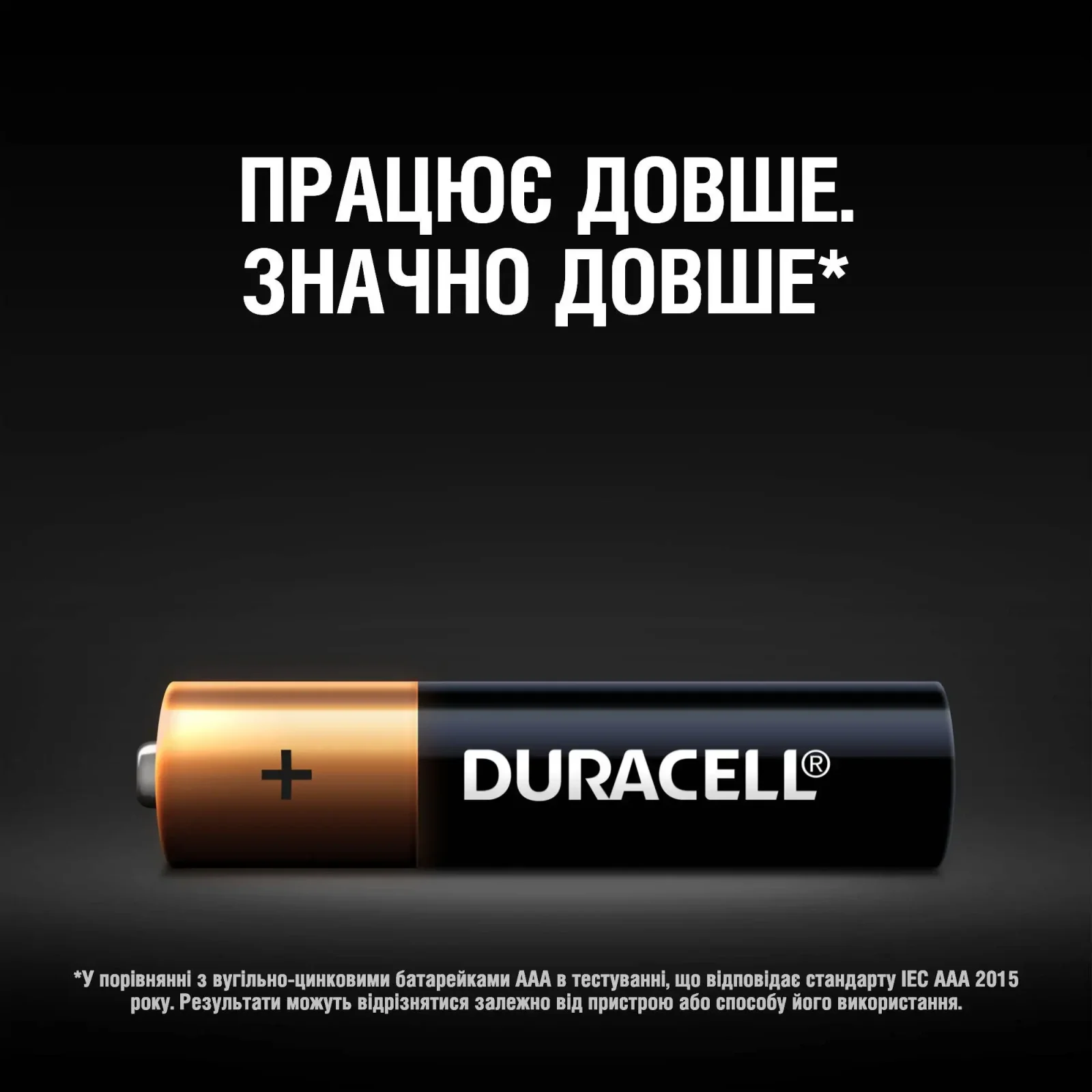 Батарейка Duracell LR03 MN2400 уп. 1х10 шт. UA