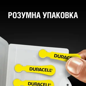 Батарейка Duracell HA 10 6 шт. UA