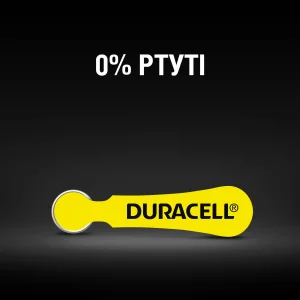 Батарейка Duracell HA 10 6 шт. UA